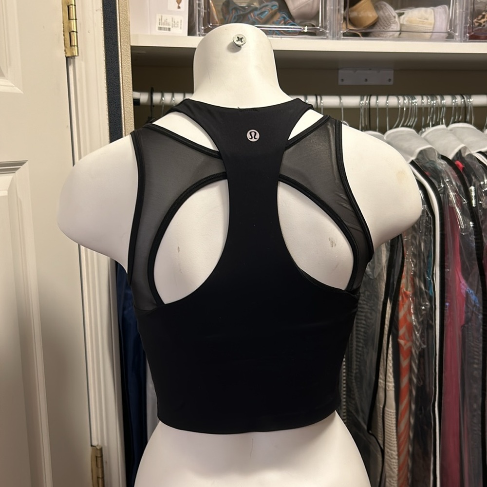 Lululemon Sport Bra Mesh Layered.
